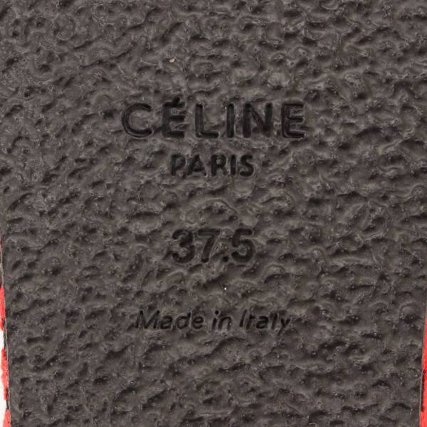 超安い】 値下げ！CELINE セリーヌ サンダル バイカー トング 37