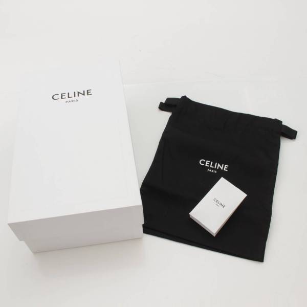 セリーヌ Celine CT-02 ベルクロ ロゴ ミドルカット レザー スニーカー