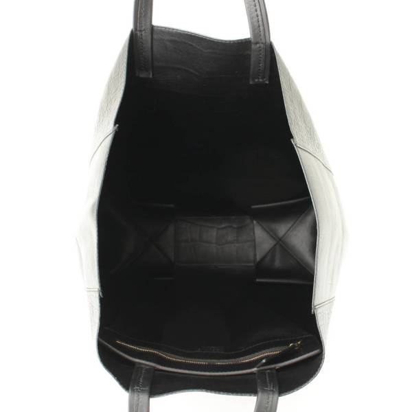 【最新作在庫】【超希少】トリーバーチ　クロコ型押し　ブラック　レザー　リュック　ロゴ金具 バッグ