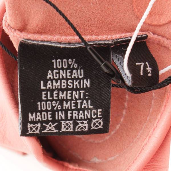 シャネル(Chanel) ラムスキンフィンガーレス グローブ 手袋 ピンク 7 1 