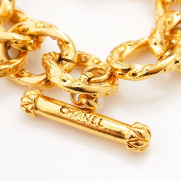 シャネル(Chanel) ココマーク チェーン ブレスレット 93A ゴールド
