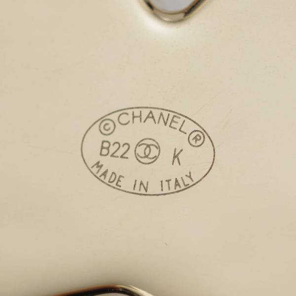シャネル Chanel B22K ココマーク メタル ツイード ブローチ AB9482 