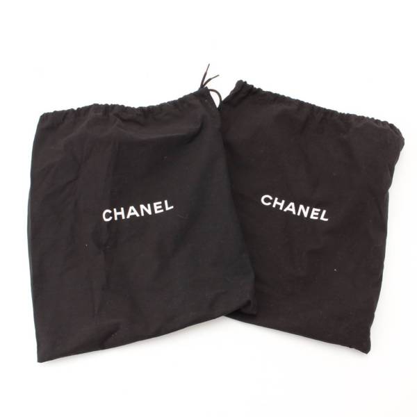 シャネル(Chanel) ココマーク ステッチ レザー ミドルブーツ G26068 ...