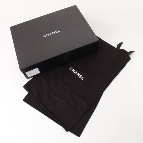 シャネル(Chanel) 21K ココマーク キャップトゥ ムートンブーツ G38161