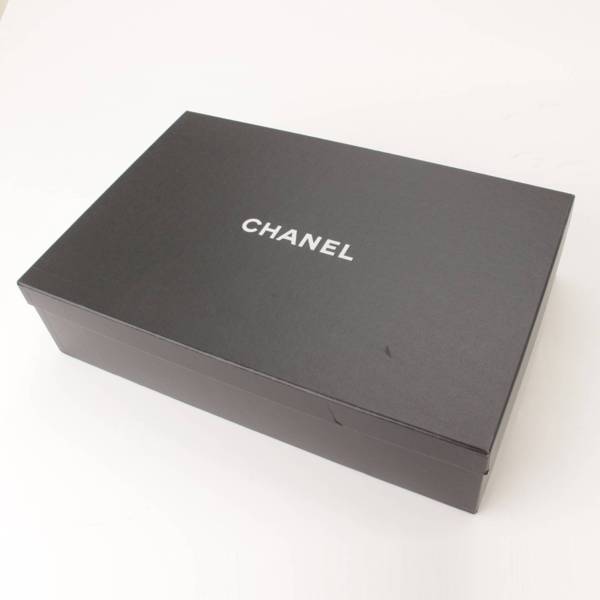 シャネル(Chanel) ココマーク バックロゴ レザー ブーツ G26068