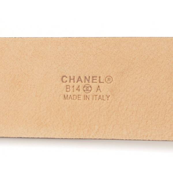 シャネル(Chanel) B14A ココマーク パリダラス スター バックル レザー