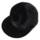 ココマーク ベルベット フラットバイザー キャップ 帽子 AA8595 ブラック S
