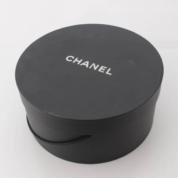 シャネル Chanel ツイード ココマーク 千鳥柄 帽子 バケットハット クローシュ ホワイト M 中古 通販 retro レトロ