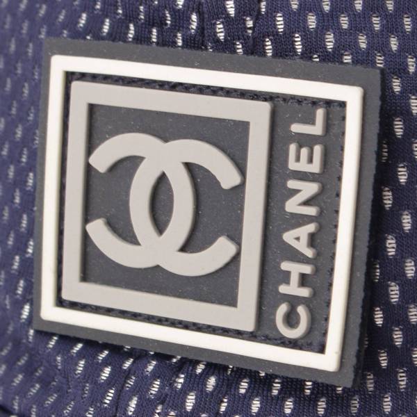 シャネル Chanel スポーツライン ココマーク ロゴ メッシュ ベース 