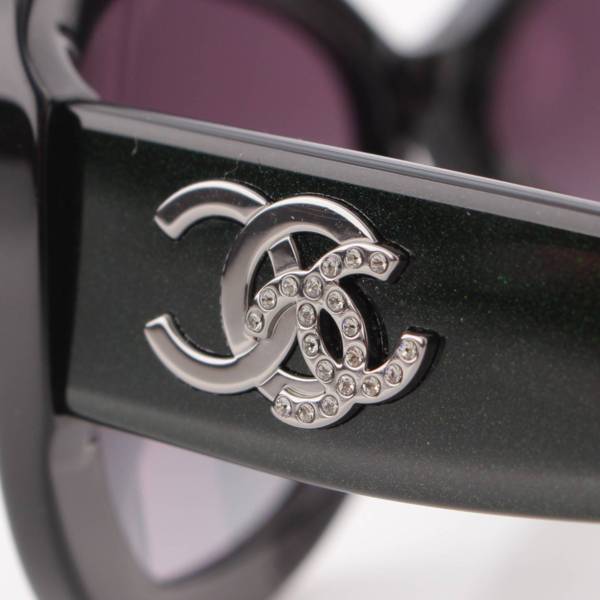 シャネル(Chanel) 22年 ココマーク レクタングル シェイプ サングラス