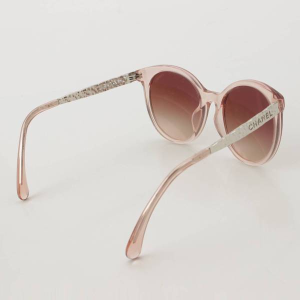 シャネル(Chanel) サイドロゴ サングラス アイウェア 5440-A ピンク