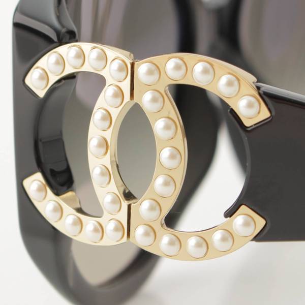 シャネル Chanel ココマーク パール サングラス アイウェア 71501-A ...