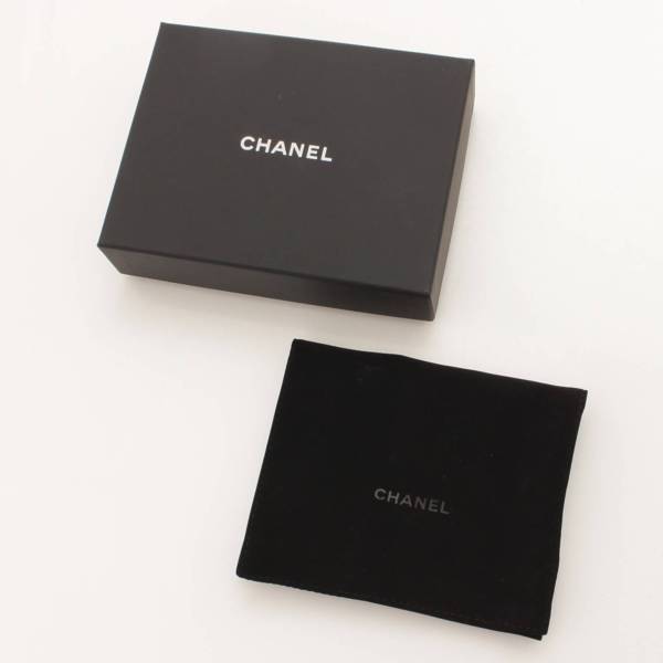 シャネル(Chanel) マトラッセ レザー 三つ折り財布 コンパクト 27番台 ...