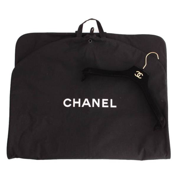 シャネル(Chanel) 18A ロゴ イカリ ボタン ダブル テーラード 