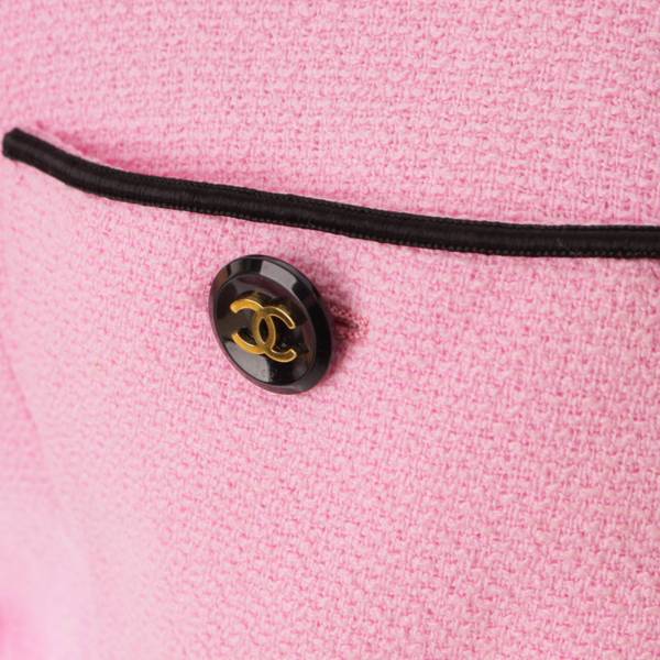 シャネル(Chanel) P95 ココマークボタン バイカラー ショート丈