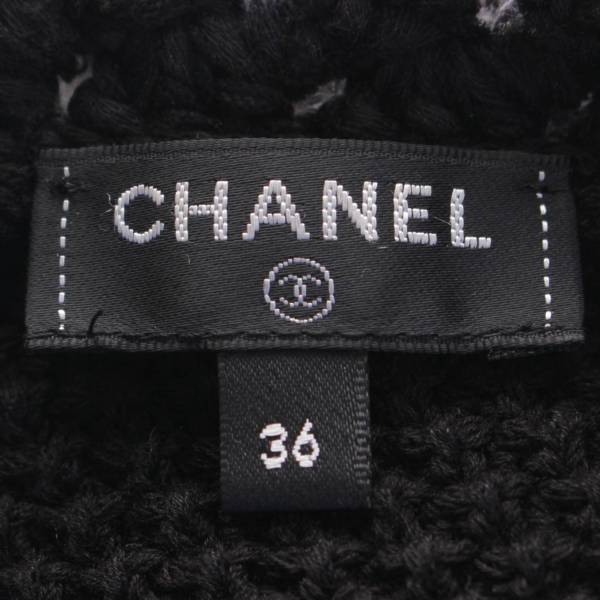 シャネル Chanel ココマークボタン コットン ニット ショート ...