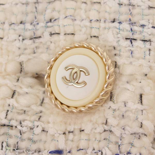 シャネル(Chanel) ココマーク ボタン ツイード ロングコート P62079