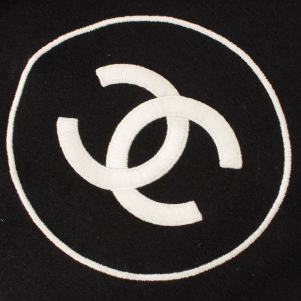 シャネル(Chanel) ココマーク カシミヤ シルク 大判ストール スカーフ 