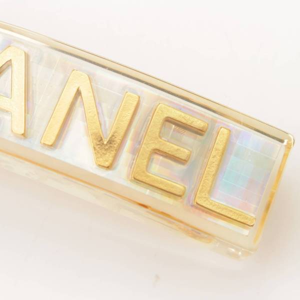 シャネル(Chanel) 97P ホログラム バレッタ ヘアアクセサリー プリズム 