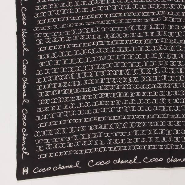 シャネル(Chanel) シルク100% ココマーク シュシュ スカーフ セット 