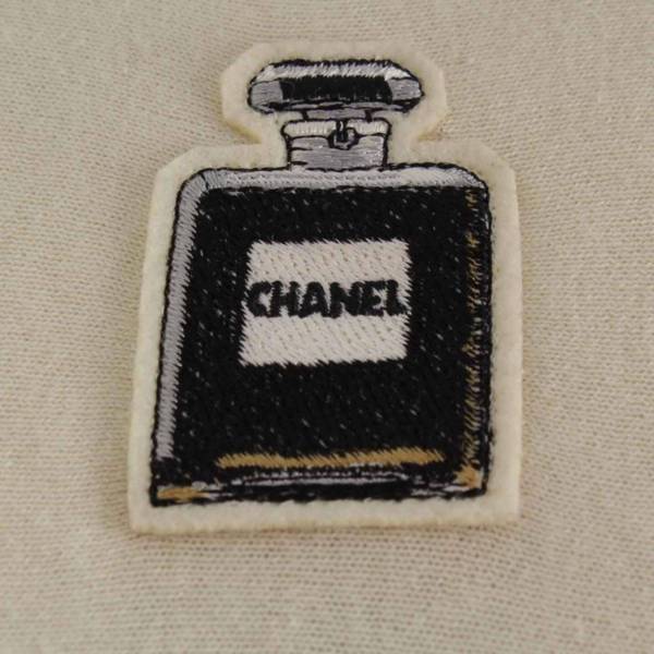 シャネル(Chanel) 08P 香水ボトル ノースリーブ ニット ワンピース