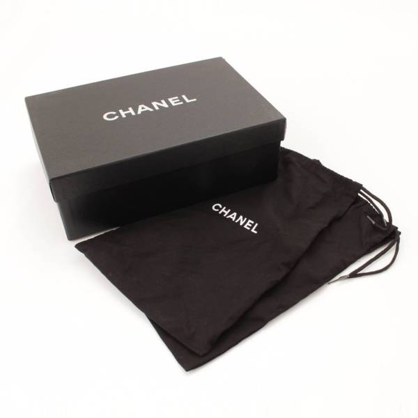 シャネル(Chanel) ココマーク レザー フェイクパール キャップトゥ ヒールパンプス G31983 ブラック 38C 中古 通販 retro  レトロ