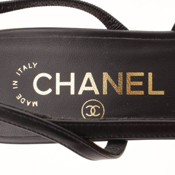 シャネル(Chanel) スリングバッグ ココマーク レザー×キャンバス