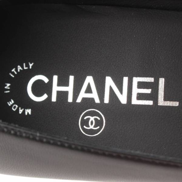 先行SALE】シャネル Chanel 21P ココマーク ラムスキン キャップトゥ 