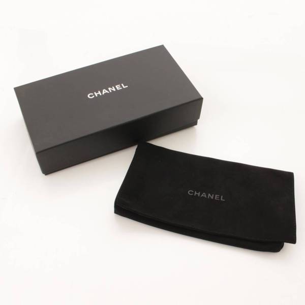 シャネル(Chanel) ココマーク ラッキー アンブレラ レザー 長財布 