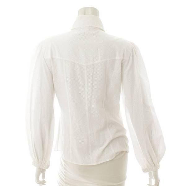 シャネル(Chanel) メッシュシャツ P45448 ホワイト 40 中古 通販 retro 