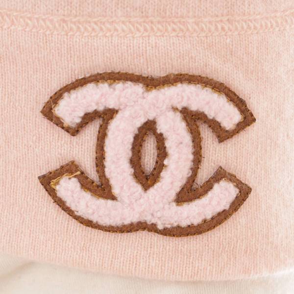 シャネル(Chanel) 01A ココマーク ノースリーブニット P18160 ピンク ...