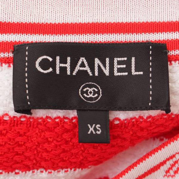 シャネル(Chanel) ココマーク サマーニット トップス P61033 レッド