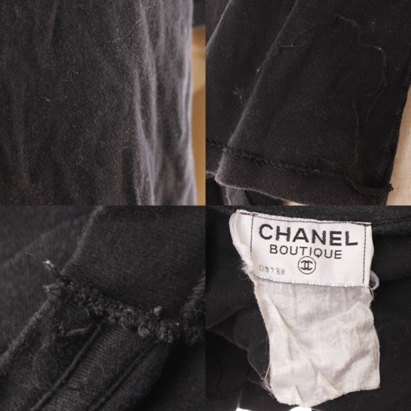 シャネル(Chanel) ヴィンテージ ロゴ 半袖 Tシャツ トップス