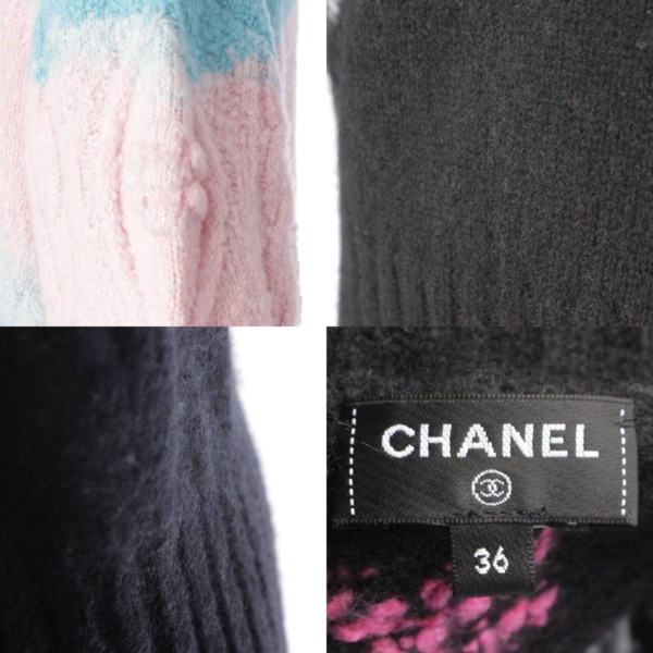 シャネル(Chanel) ココマーク NO.5 カシミヤ シルク混 ニット セーター