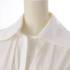 19C 腰装飾 ポプリン シャツ ワンピース P60365 ホワイト 34