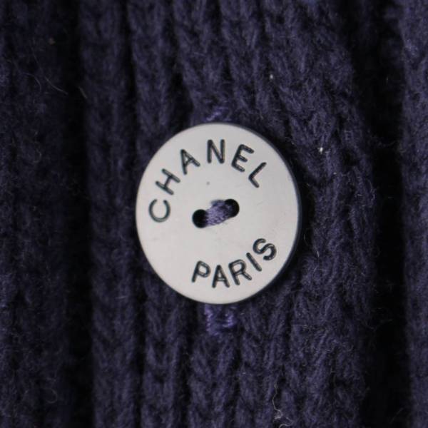 シャネル Chanel 97A ヴィンテージ ウール ニット カーディガン PO9578 