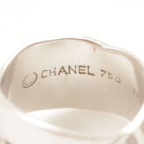 シャネル(Chanel) ボルディック ダイヤ リング 指輪 750 K18WG 10.9g ホワイトゴールド 7号 中古 通販 retro レトロ