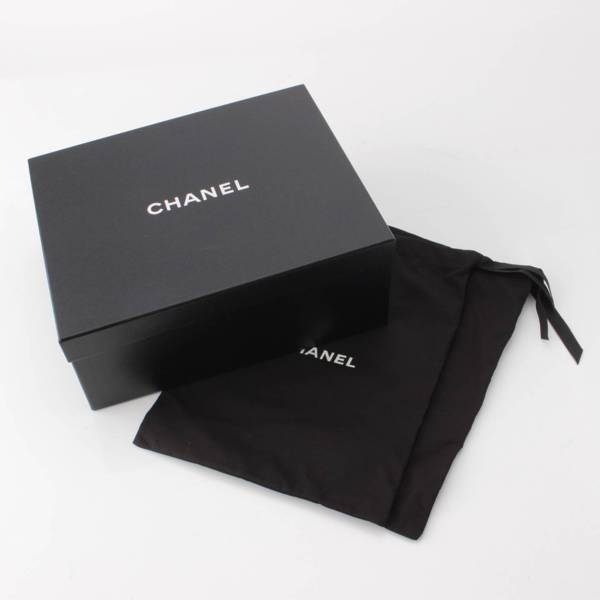 シャネル Chanel ココマーク ロゴ レザー ローファー シューズ G45123 