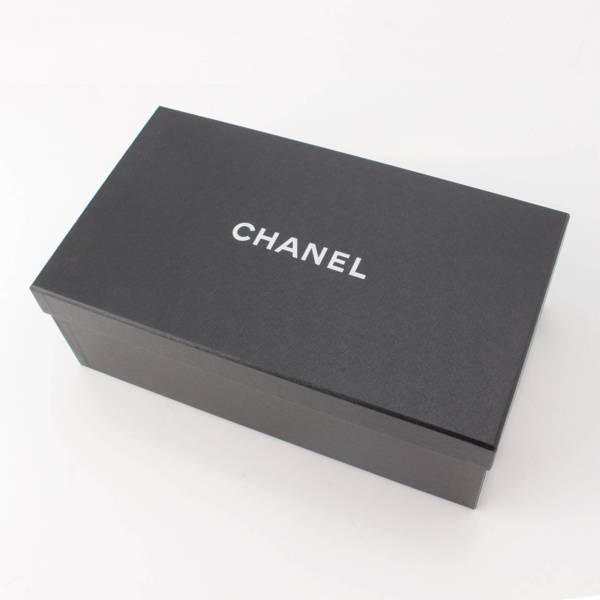 シャネル Chanel メリージェーン ココマーク ラムスキン フラットシューズ G39562 ブラック 36 1/2C 中古 通販 retro レトロ