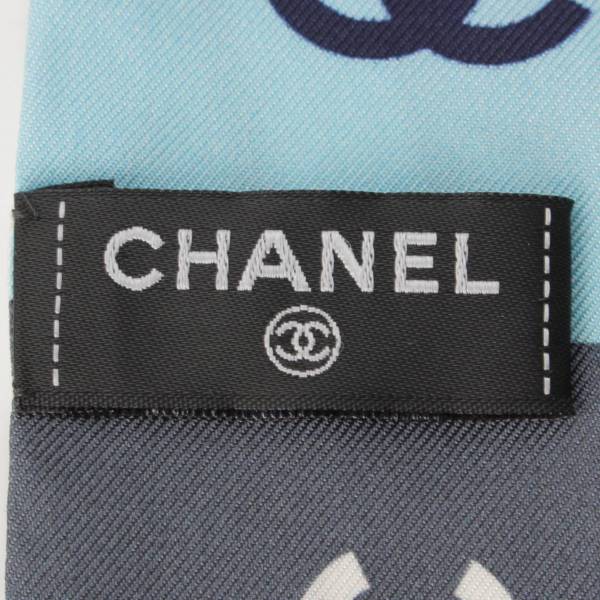 シャネル(Chanel) ココマーク 小物アイコン シルク ツイル スカーフ マルチカラー 中古 通販 retro レトロ