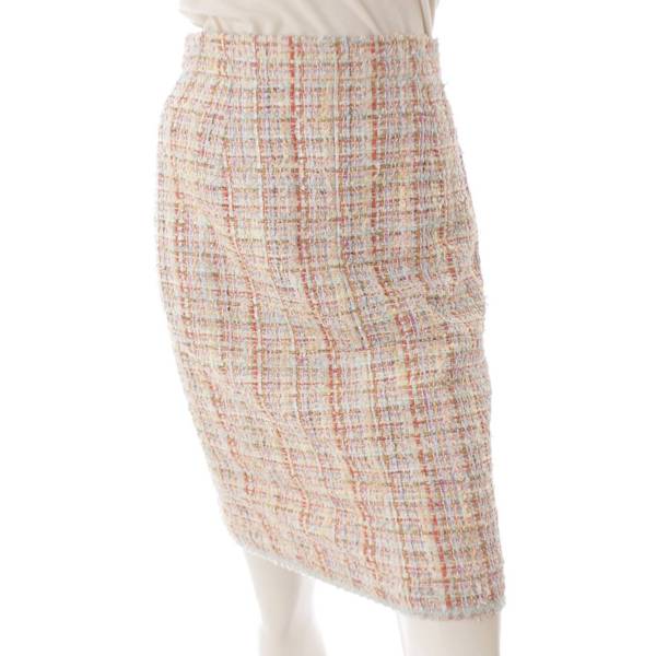 シャネル(Chanel) 13C ツイード セットアップ ジャケット スカート 
