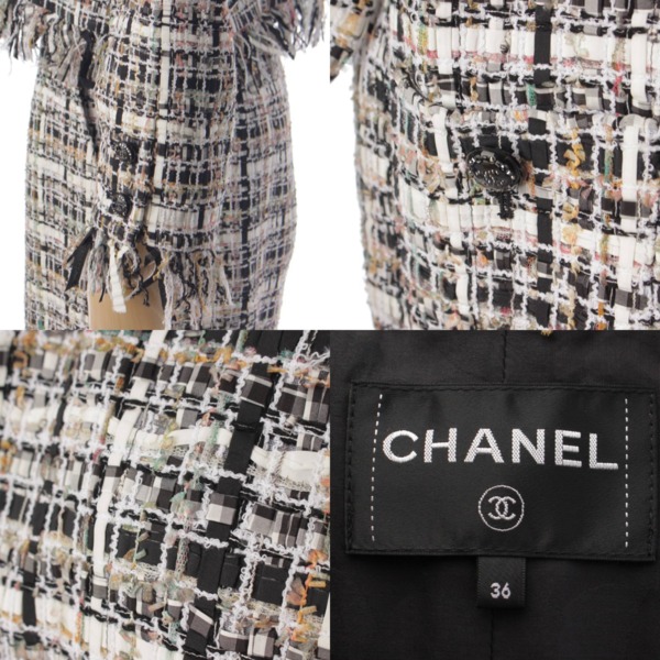 シャネル(Chanel) 22C ココマーク ツイード セットアップ P71839