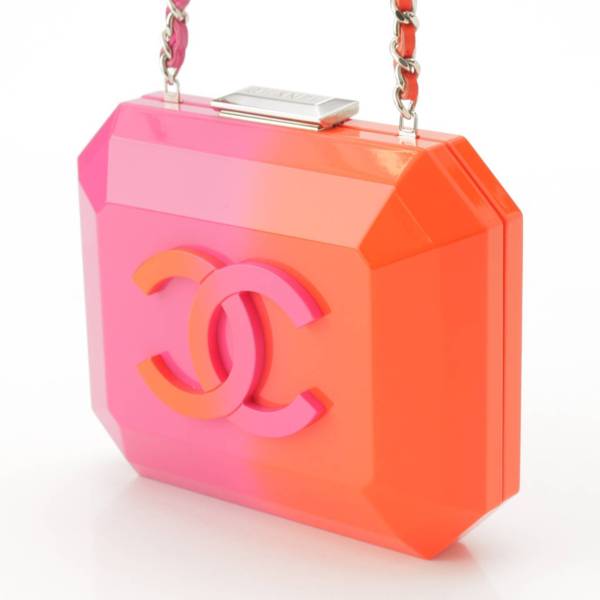 シャネル Chanel レゴ ココマーク プレキシガラス チェーン シェル