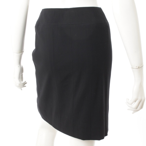 シャネル(Chanel) 97C ウール ココマークボタン スカート P08849 