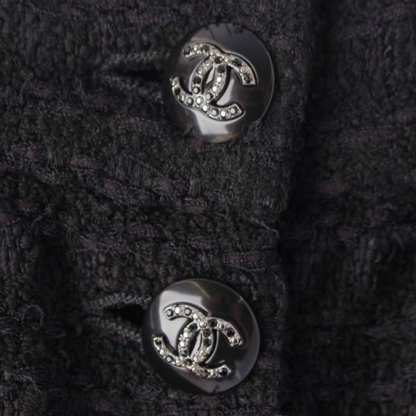 シャネル Chanel 21C ココマークボタン ツイード スカート P70024 