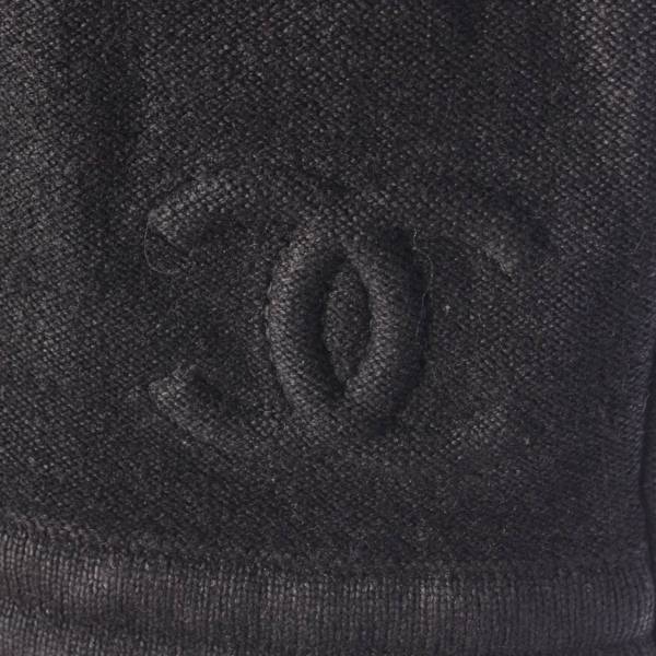 シャネル Chanel 12A ココマーク ウール ニット ミニスカート P44565 ブラック 38 中古 通販 retro レトロ
