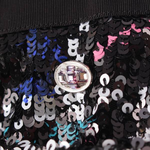 シャネル Chanel 22A ココマーク COCO ロゴ スパンコール スカート 