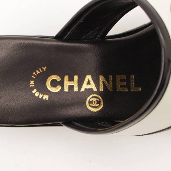 シャネル(Chanel) ココマーク レザー ビーチ サンダル ミュール