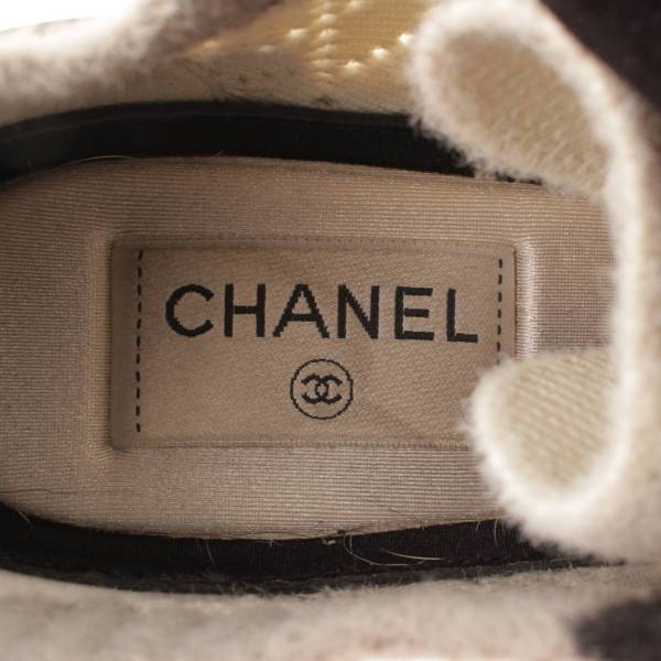 シャネル(Chanel) ココマーク ミックスファイバー スニーカー G35199 