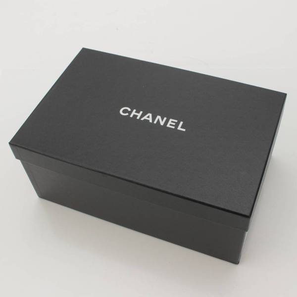 シャネル Chanel 23S ココマーク ツイード レザー ローカット